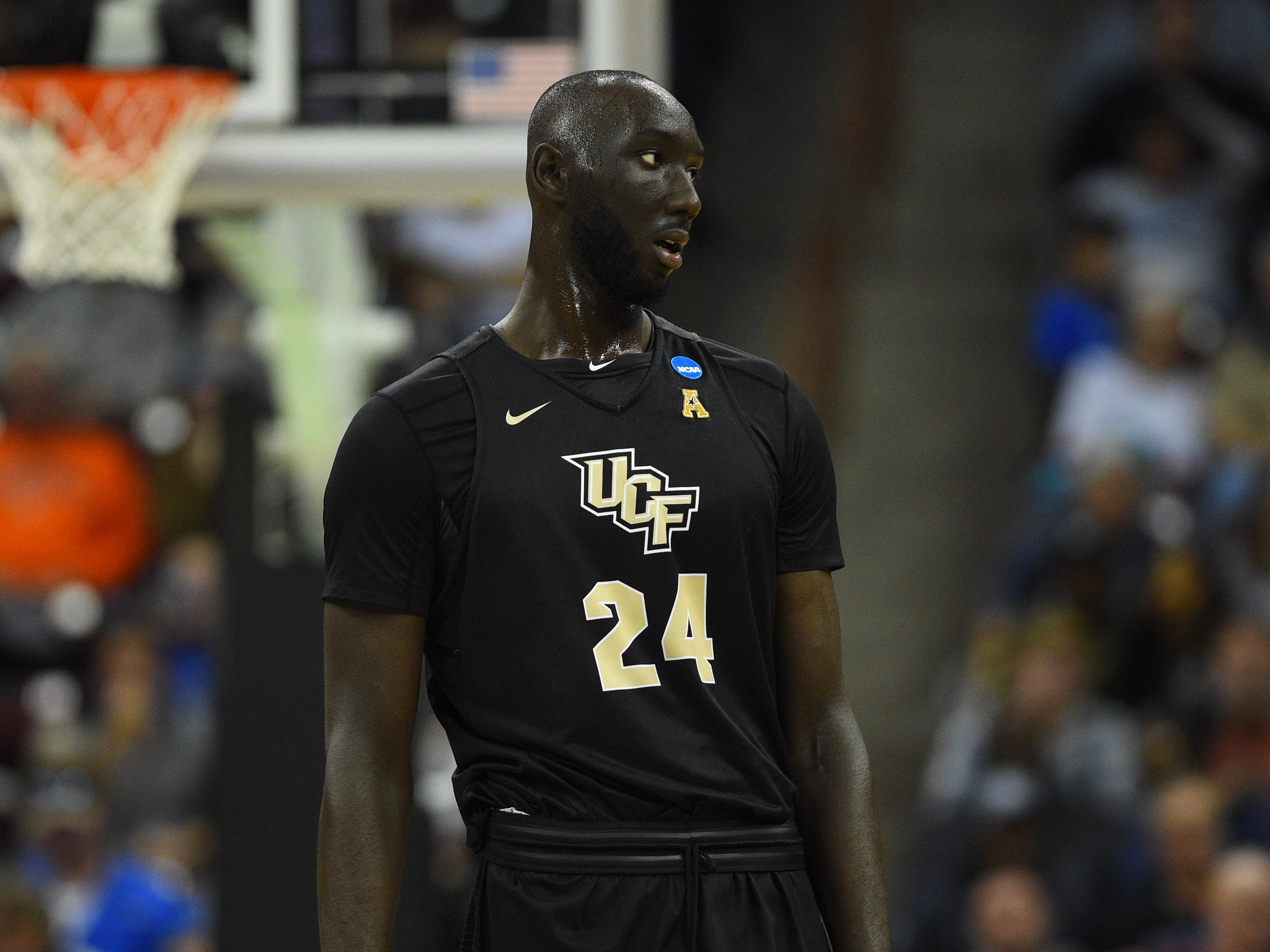 Tacko Fall in the NCAA Tournament.