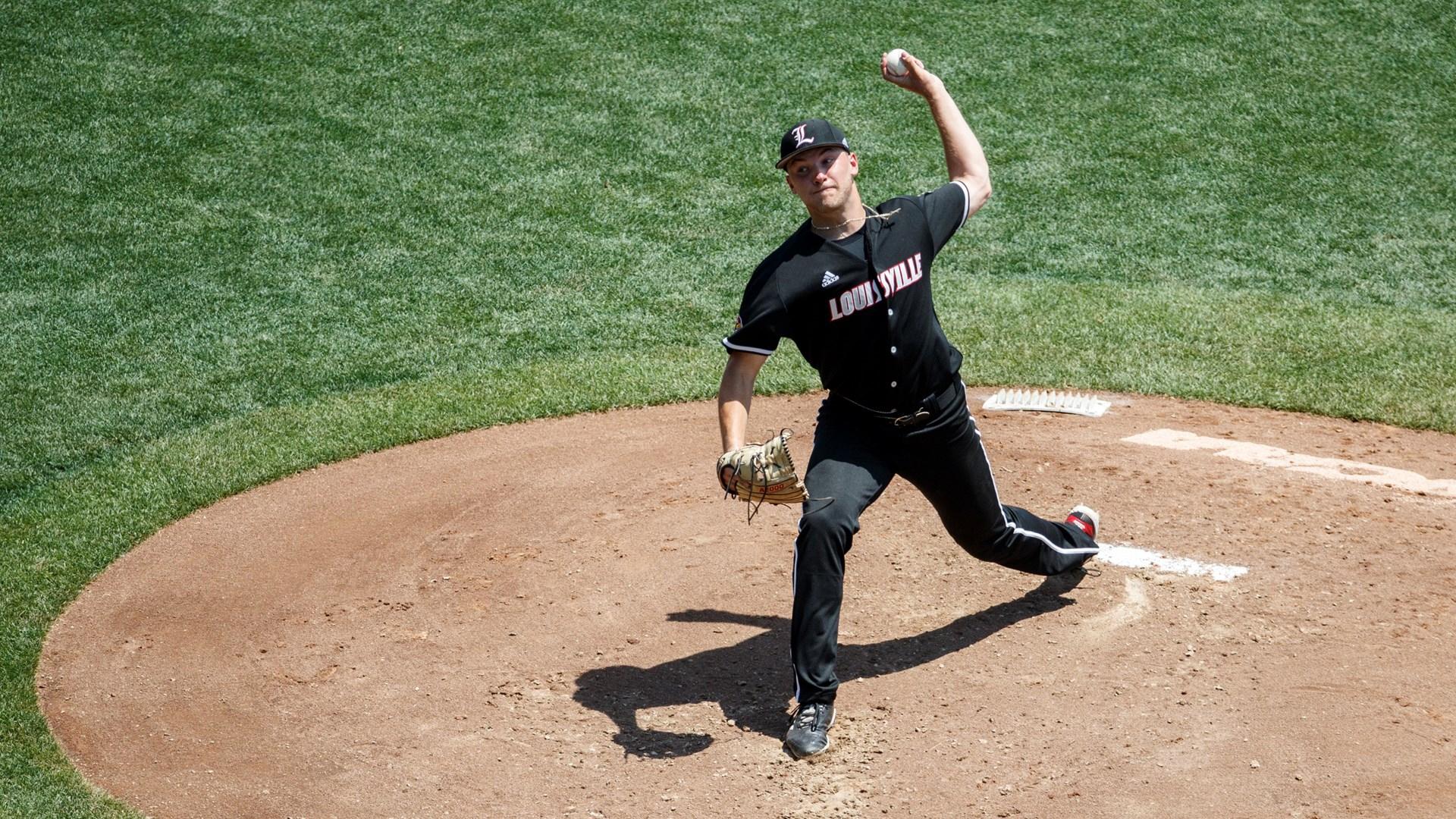 Reid Detmers hopes to lead Louisville back to the College World Series. 