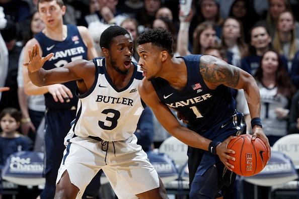 Xavier basketball's Paul Scruggs 